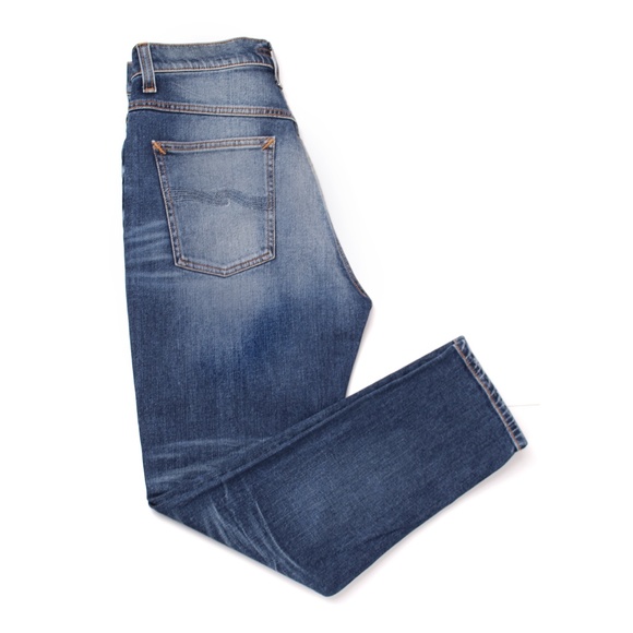 Nudie Jeans Brute Knut - Blue Hike W30/ L28 - Picture 9 of 13